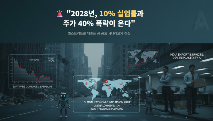 월스트리트의 AI 공포,진짜 위기일까요 아니면 과잉반응일까요?