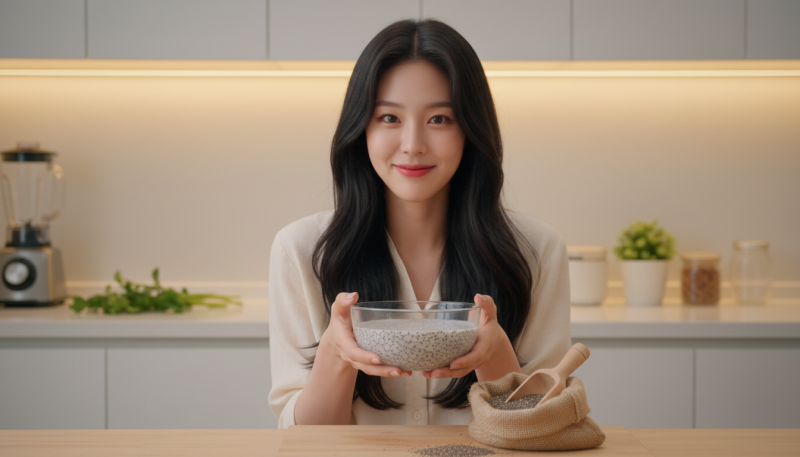 치아씨드 효능 먹는법 및 요거트 푸딩 만들기 부작용 세척