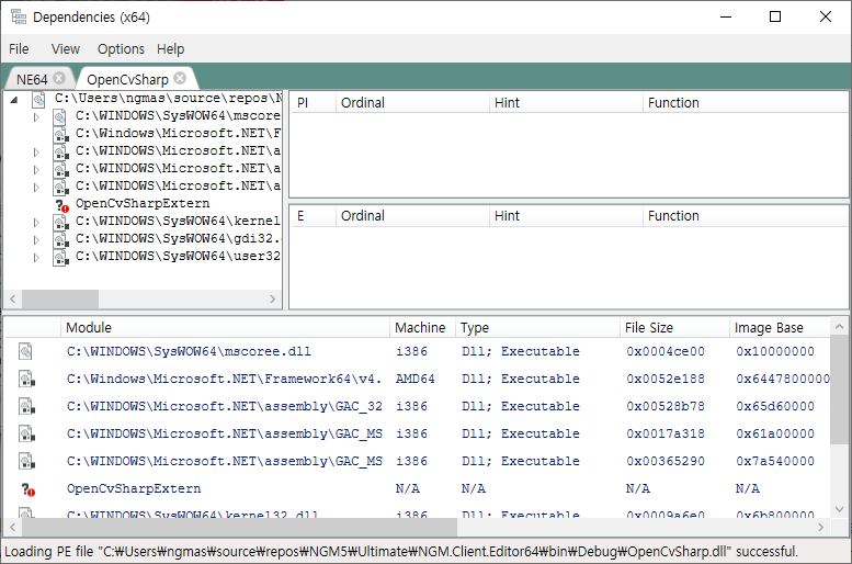 [개발자 일상] 윈도우 10, 11 의존성 확인 도구 추천: Dependencies (Dependency Walker 대체 ...