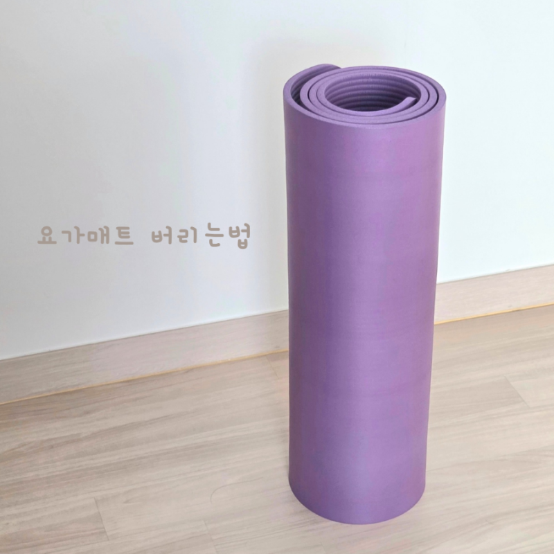 요가 매트 버리는법 분리수거일까 일반쓰레기일까? 올바른 폐기 방법