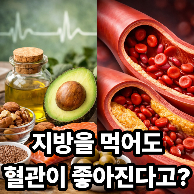  불포화지방이 혈관 건강에 미치는 영향, 제대로 알면 혈관이 달라집니다