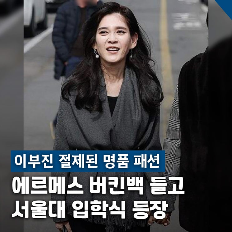  이부진 절제된 에르메스 패션, 디올 재킷 버킨백 조합 정리
