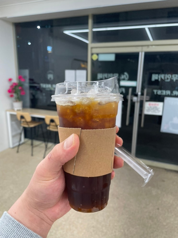  군산 무인카페 포레스트 FOR, REST 군산해동가축병원근처 장재동카페 군산간식카페 과자 아이스크림 라면