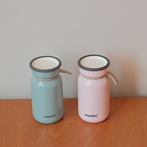 모슈 200ml 라떼 미니 스텐 텀블러 유아 물병 추천!
