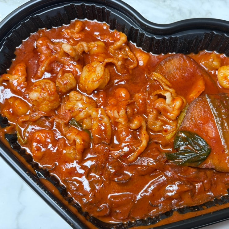  두찜 한우대창맵닭발 아주매운맛 맵기 어느 정도? 엽떡 비교 후기