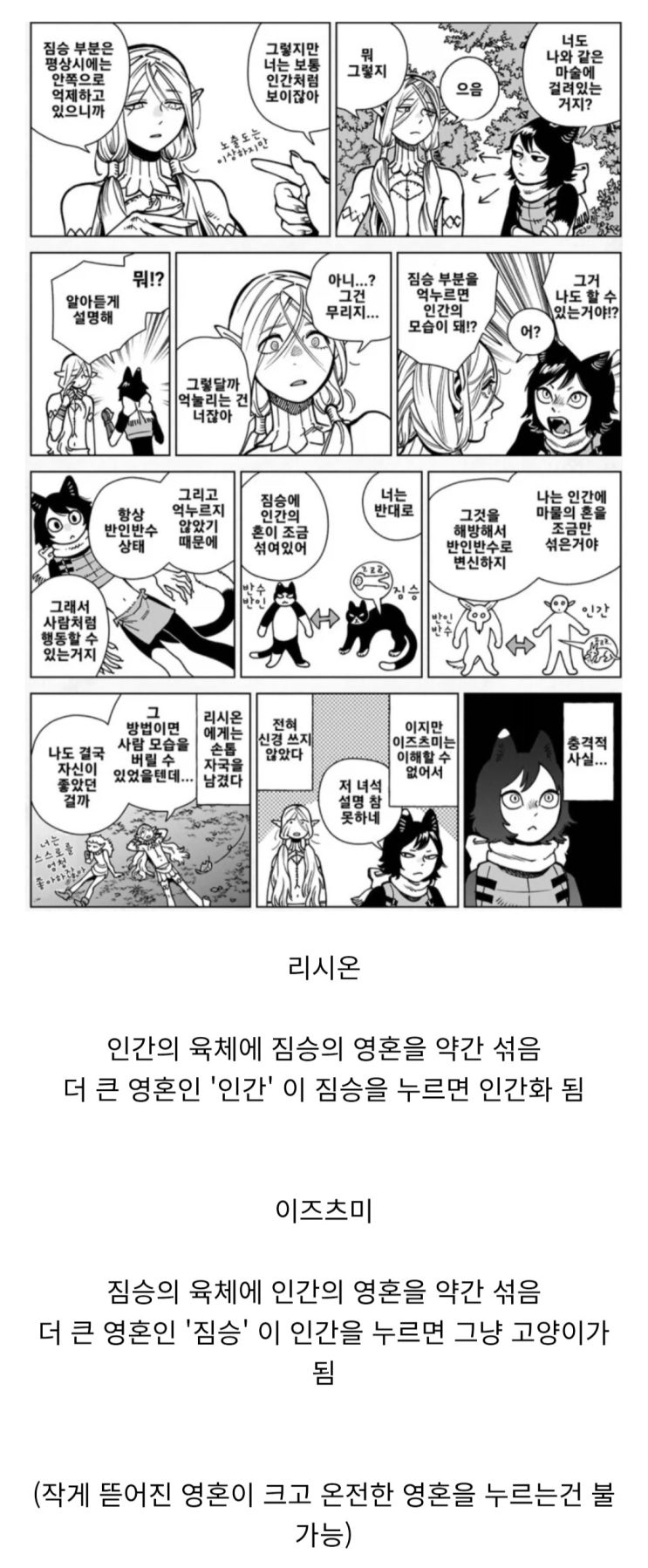  던전밥) 이즈츠미의 목표가 불가능한 원인.manhwa