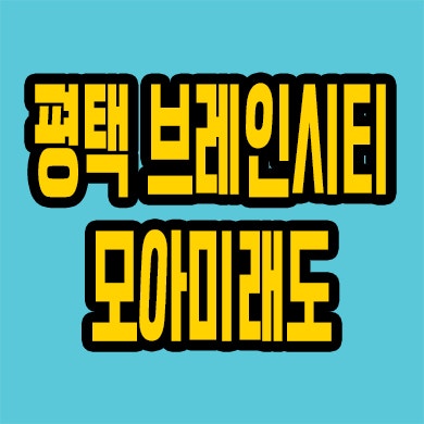  평택 브레인시티 미분양아파트 장안동 10블럭 모아미래도 모델하우스 줍줍
