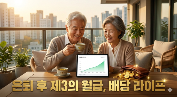  2026 시니어 배당 TOP3! 1억 넣고 매달 27만 원 '찐' 연금 만드는 법