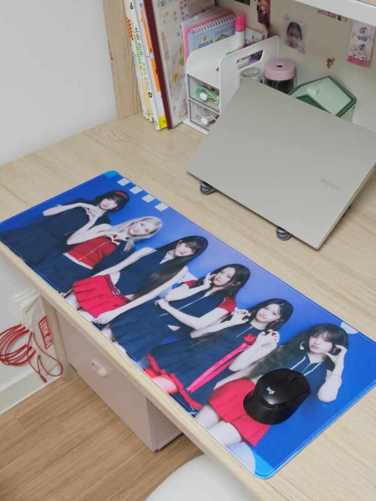  휴앤고 마우스장패드 주문제작 후기  나만의 캐릭터장패드로 완성한 데스크테리어