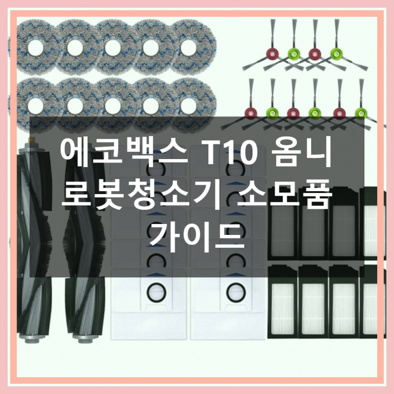 에코백스 T10 옴니, 이 가격에 이 구성?
