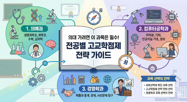  "의대 가려면 이 과목은 필수!" 전공별 고교학점제 전략 가이드