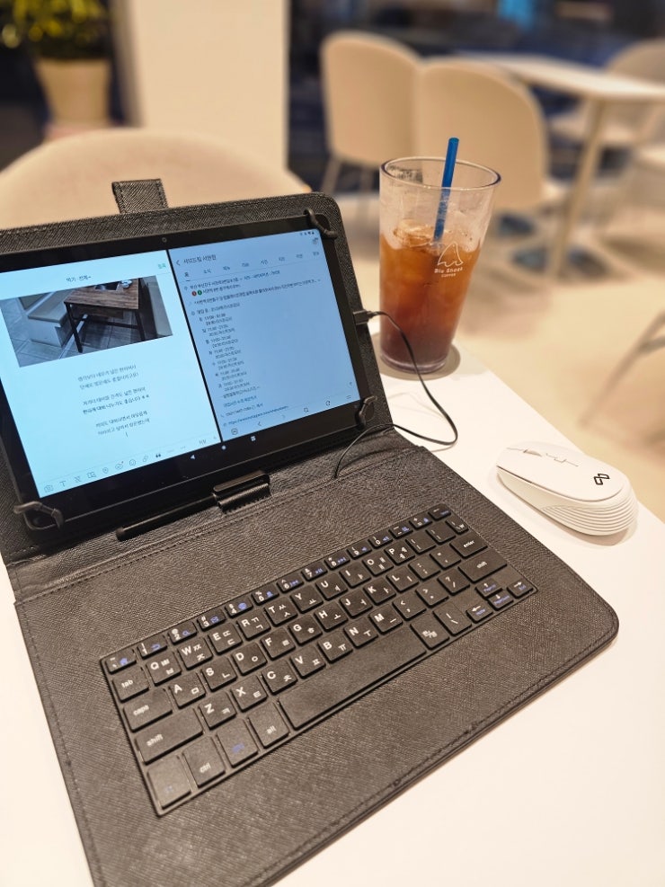 LG 울트라탭 10A30Q-LQ12ML & 다름 C타입 키보드 커버 구매 후기! 노트북 대신 블로그 용으로 딱 좋....