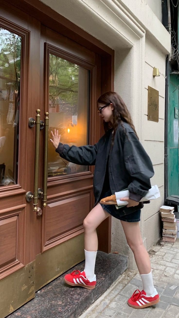 아디다스 가젤 로우 프로 레드 구입 후기, 가젤과 차이점은? 사이즈 팁 및 코디 추천
