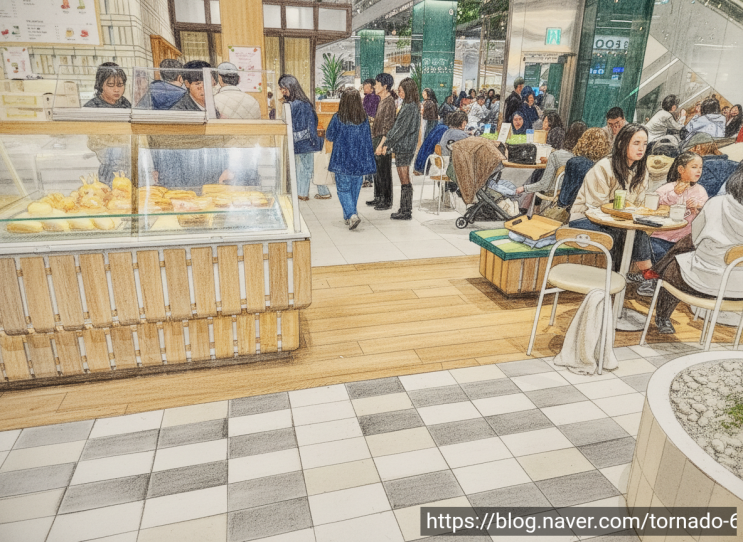   더현대서울 빵지순례 필수코스! 베즐리 츄러스에 심쿵, 달콤함에 녹아내려요 