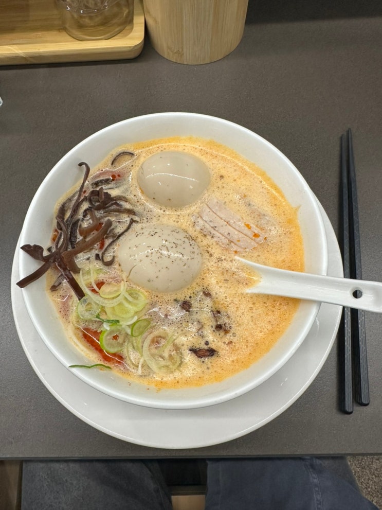 아 맛있다.. 미슐렝 라멘맛집 '오레노라멘 본점'