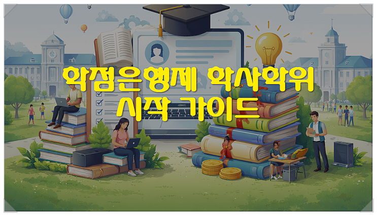  학점은행제 학사학위 시작 가이드