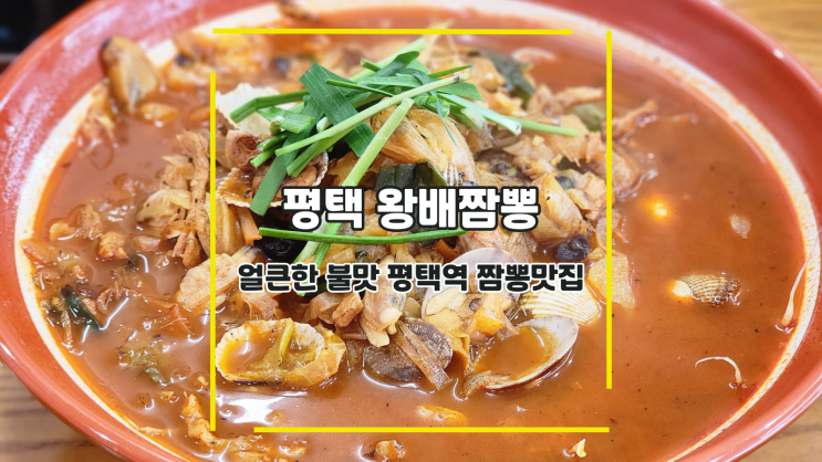  [평택 왕배짬뽕] 얼큰한 불맛 평택역 짬뽕맛집