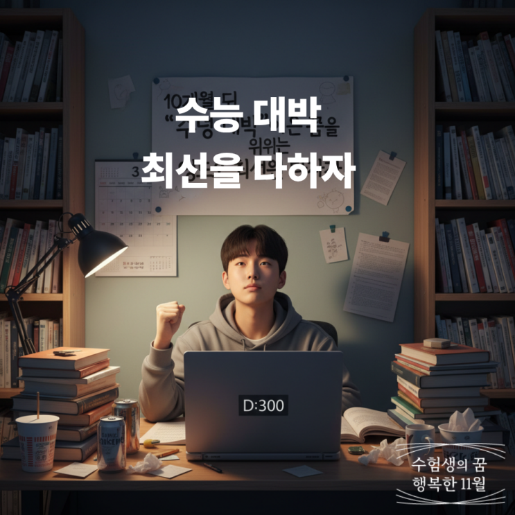  수험생 긍정 명언 우리의 인생은 우리의 생각에 의해 만들어진다 목표를 정하고 실천하는 힘