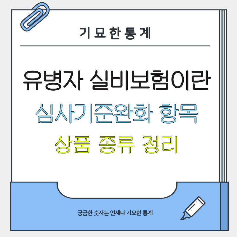 유병자 실비보험이란, 심사기준 완화 조건, 상품종류