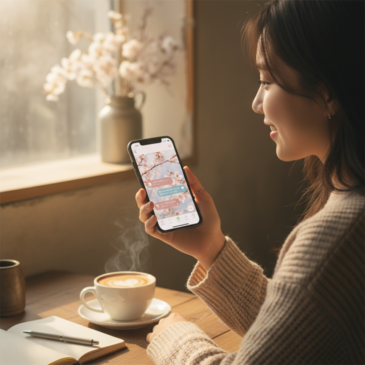  아이메세지카톡테마: 아이폰에서 감성 한 스푼, 다운로드 및 적용 방법 완벽 정리