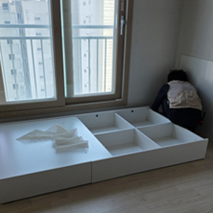 [일룸]뉴트 기본형 수납침대+데일리라이트펌 매트리스 리뷰
