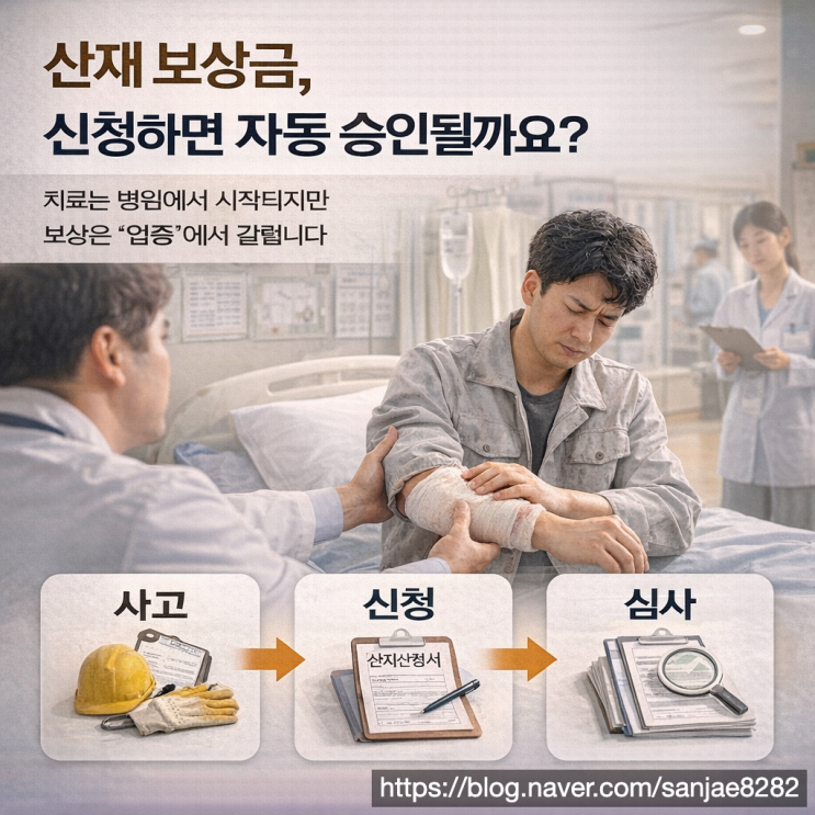  산재 보상금 신청만으로 부족합니다 승인받는 준비 방법