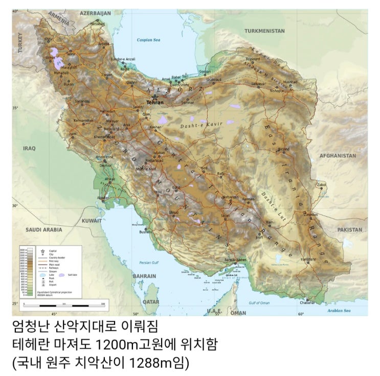  이란이 지상전은 노답인 이유