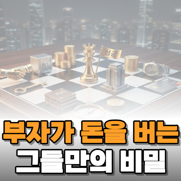  부자들이 부자일 수밖에 없는 이유 3가지