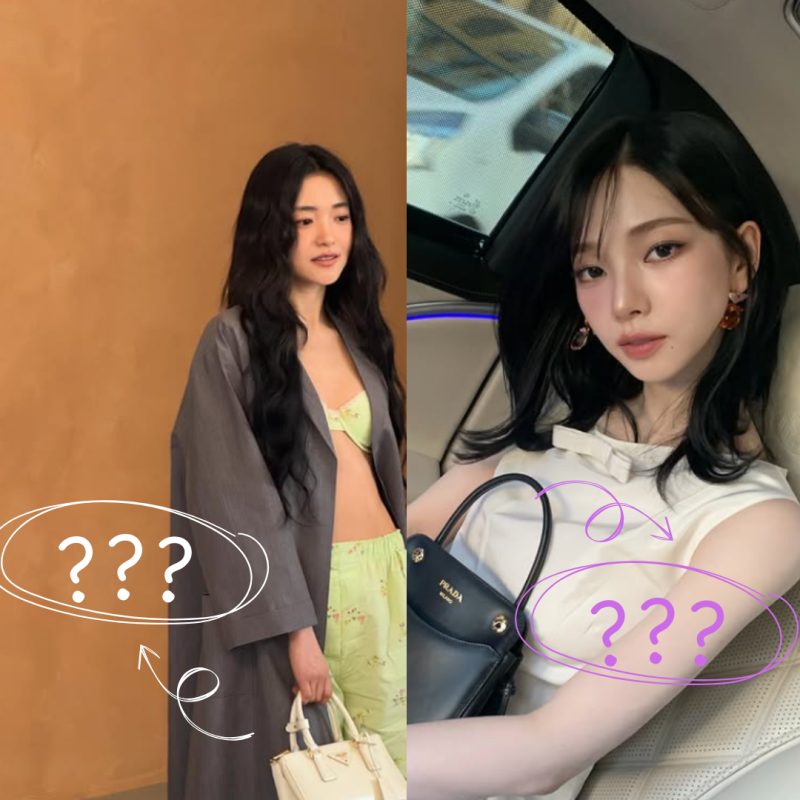 "봄 코디 이렇게 하는 거였어?"...김태리 카리나 같은 프라다인데 답이 정반대