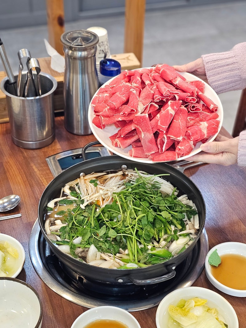 포항 이동 점심 맛집 면식당 샤브, 자가제면 칼국수 솔직 후기