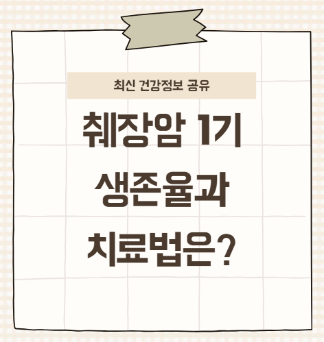 췌장암 1기 생존율과 치료법, 정말 희망은 없을까?