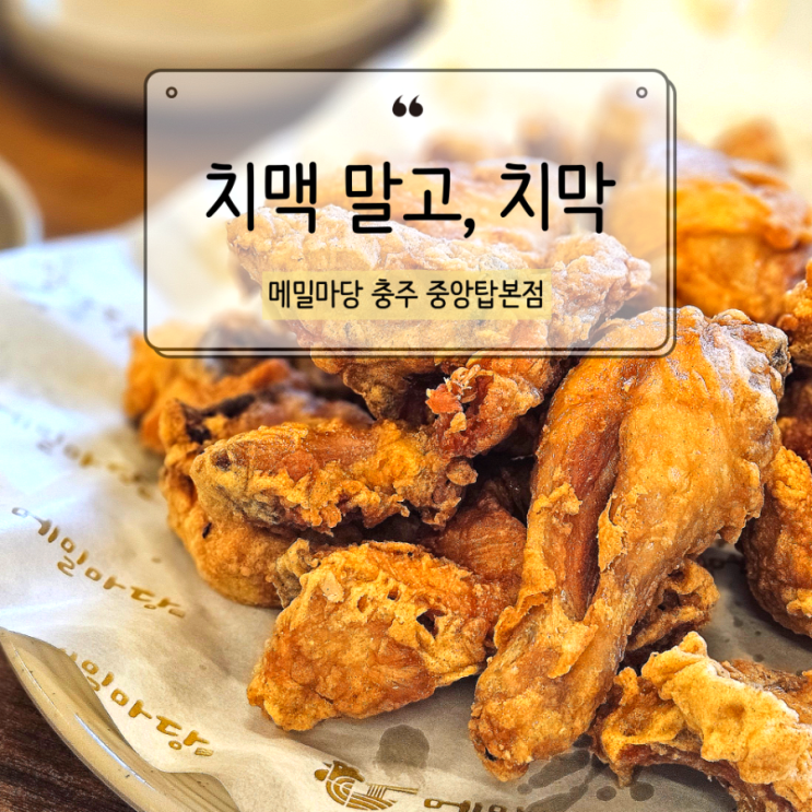  전현무계획 충주 메밀마당 솔직후기, 막국수보다 메밀치킨이 레전드
