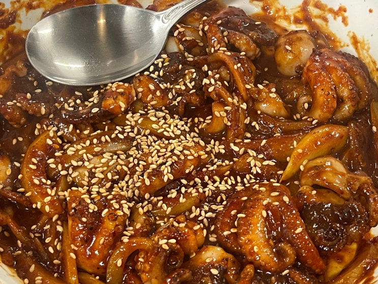  [신당 맛집] 점심특선 칼쭈꾸미 백하돼지생갈비 내돈내산