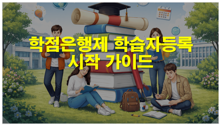  학점은행제 학습자등록 시작 가이드