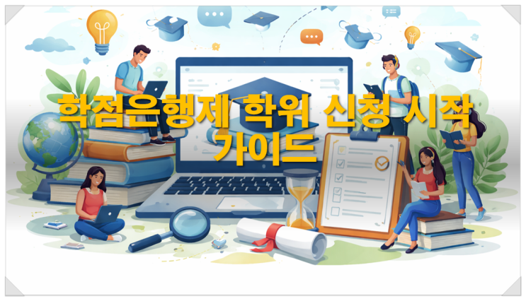  학점은행제 학위 신청 시작 가이드