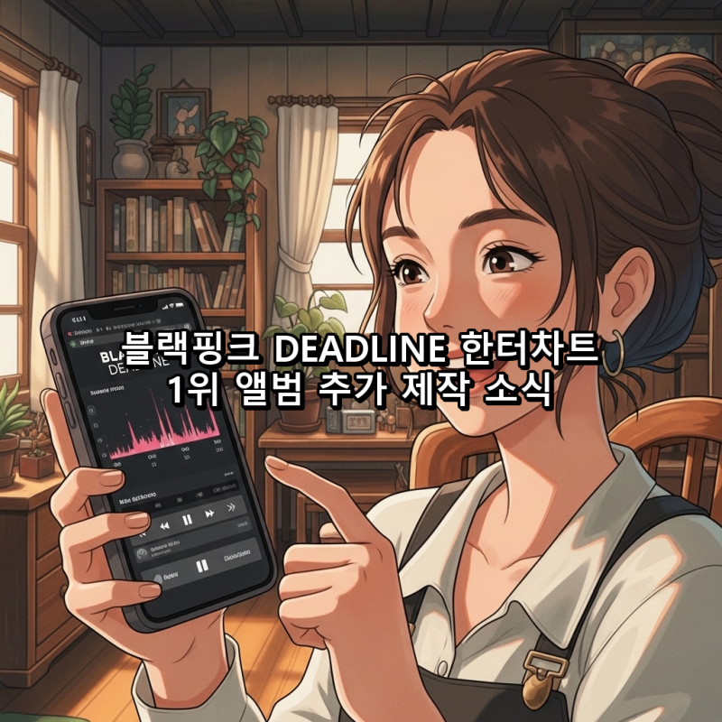BLACKPINK《DEADLINE》專輯榮獲 Hanteo 榜冠軍，追加製作消息