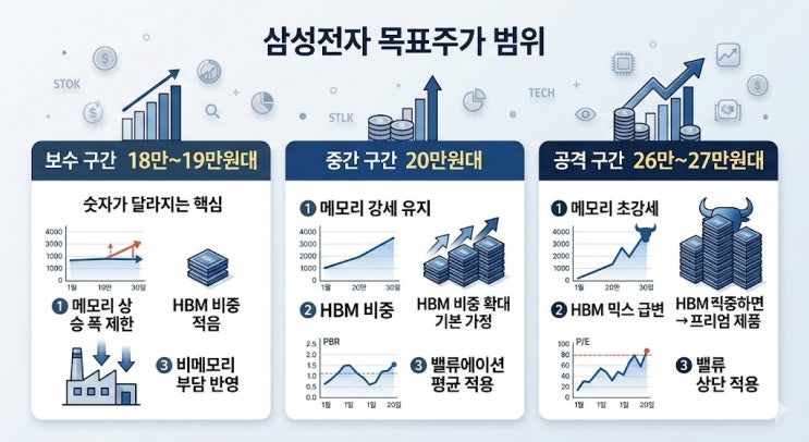  삼성전자 목표주가, 2026 전망이 여기서 갈리더라고요