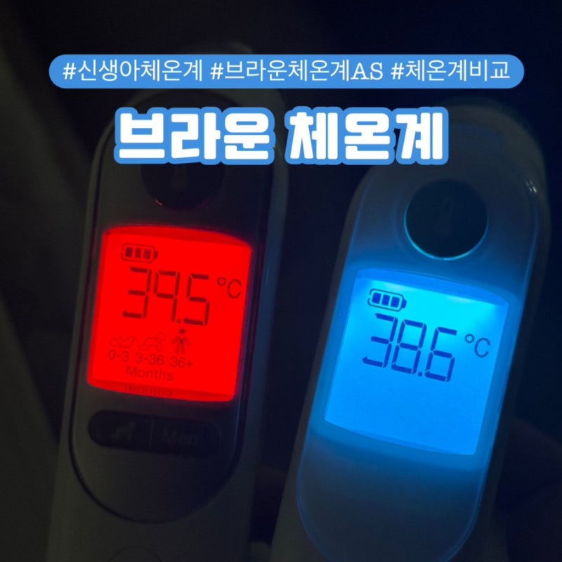 브라운 체온계 고장 시 as 방법 총정리 6525 6530 6520 비교