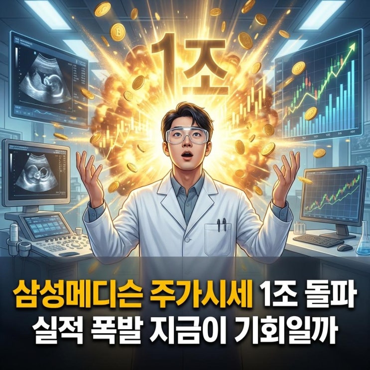  삼성메디슨 주가시세 1조 돌파 실적 폭발 지금이 기회일까