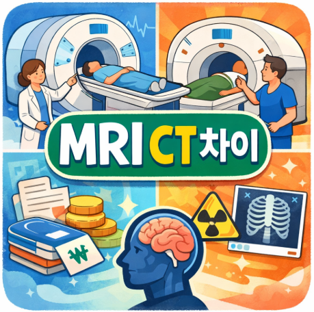  MRI CT 차이 검사비용/촬영시간/방사선 여부까지 한 번에 정리