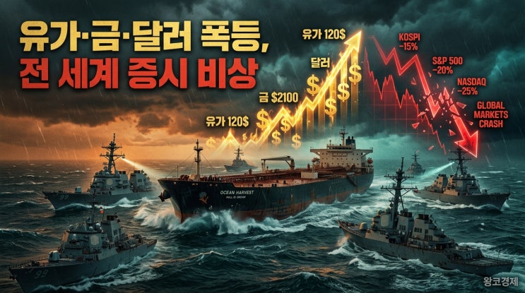  안전자산으로 쏠리는 돈의 흐름, 호르무즈 해협 봉쇄 우려에 82달러 돌파