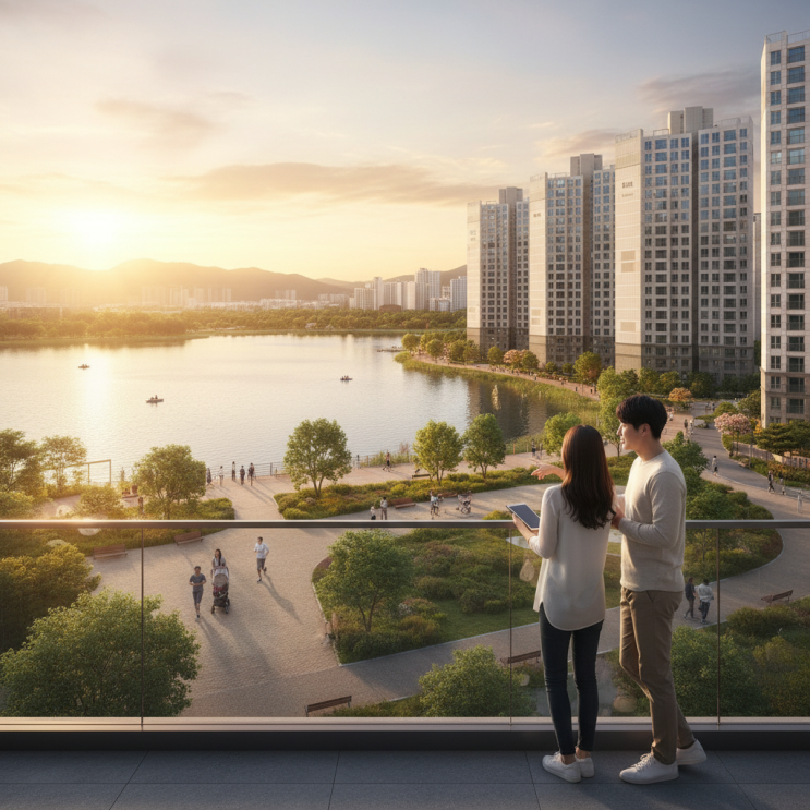  용인 공세동 대주피오레2단지, 호수뷰 아파트의 평형별 시세와 주거 환경 완벽 분석