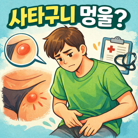  사타구니 멍울 통증 원인 림프절 종기 여부 어떻게 구분할까
