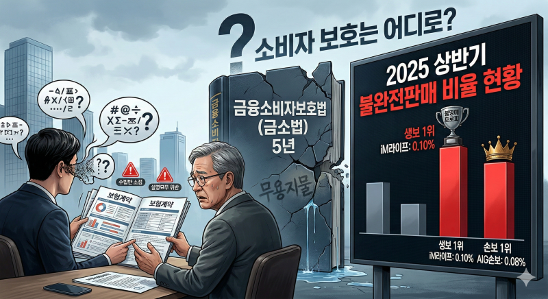 [금소법 5년] iM라이프·AIG손보 불완전판매 1위의 불명예, 보험 소비자 보호는 어디로?