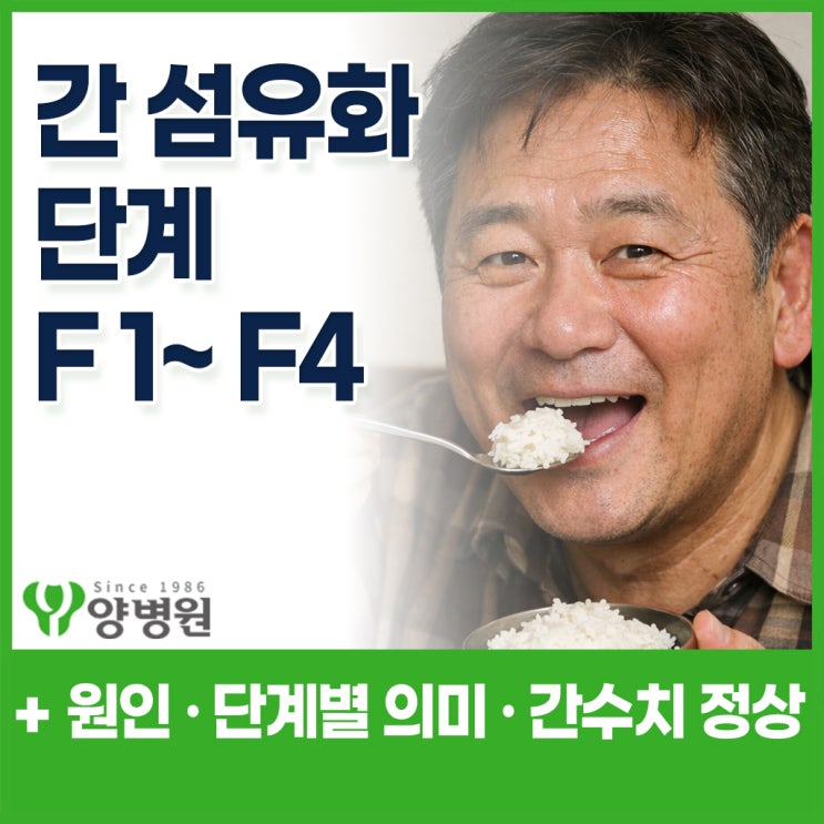  간섬유화 단계 F0~F4 의미 – 수치로 보는 진행 단계
