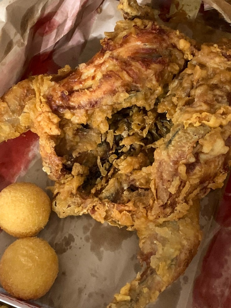  새마을 옛날통닭 닭똥집튀김 치즈볼 아산 배달 맛집