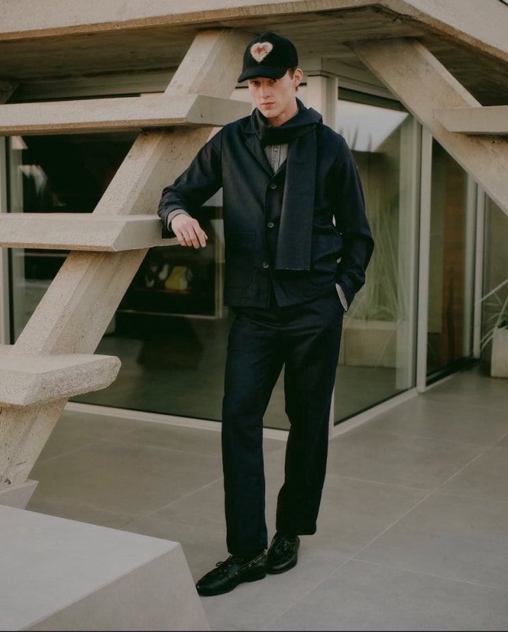  Tintoria Mattei 954 Gabardine Black Trucker Jacket 틴토리아 마테이 954 개버딘 블랙 트러커 자켓
