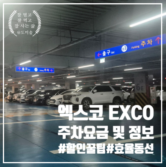 대구 EXCO 엑스코 주차요금 및 할인정보 꿀팁 총정리(방문장소별 효율동선 추천, 주차장정보 ....