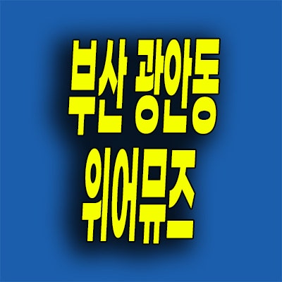  부산 광안동 위어뮤즈 오피스텔 광안대교뷰 할인분양 원룸 투룸 잔여세대