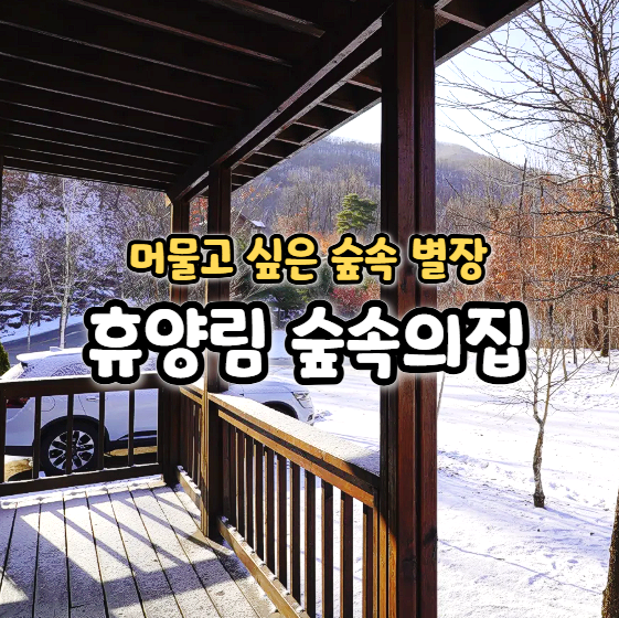  고대산자연휴양림 숲속의집 곤줄박이(6인실) 이용 및 예약 방법